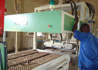 Αυτόματη εναλλάσσοντας μηχανή κατασκευής χαρτοκιβωτίων αυγών άχρηστων χαρτιών για την ηλεκτρονική γραμμή παραγωγής συσκευασίας