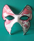 Φορμαρισμένη μάσκα προϊόντων DIY συνήθειας πολτός για τη διακόσμηση κοστουμιών Κόμματος