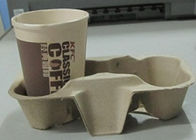 Τα φορμαρισμένα πολτός προϊόντα κατόχων φλυτζανιών καφέ με την καλές πλαστικότητα/την υποστήριξη προσαρμόζουν