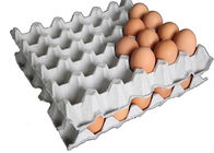 Βιοδιασπάσιμος φορμαρισμένος πολτός δίσκος αυγών προϊόντων μίας χρήσης με 30 κοιλότητες