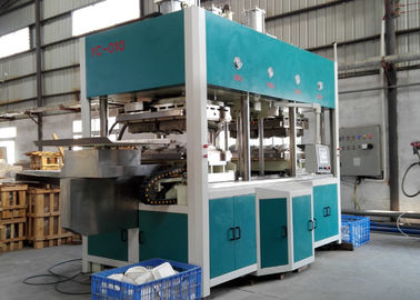 Πλήρως αυτόματη μηχανή Thermoforming για το επιτραπέζιο σκεύος πολτού χαρτιού 7000Pcs/Χ