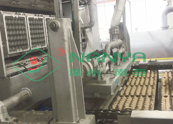 αυτόματος περιστροφικός δίσκος αυγών 6000 pcs/hr/φορμάροντας εξοπλισμός κιβωτίων αυγών