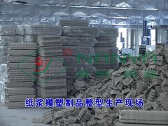 Μηχανή θερμής πίεσης για την κατασκευή χαρτοπολτού